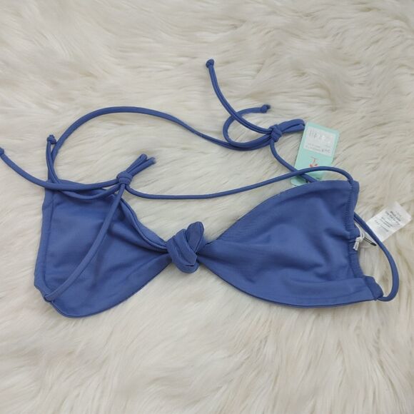 Marine Layer Womens Bondi Bikini Top Marlin Sz Lar - Picture 7 of 7